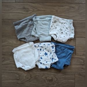 Set of 6 New Training Underwear Size S (4-5) by Hanna Andersson